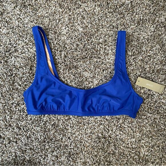 J. Crew Other - J. Crew Heritage scoopneck bikini top
